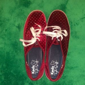 Taylor Swift Champion velvet keds size 9.5